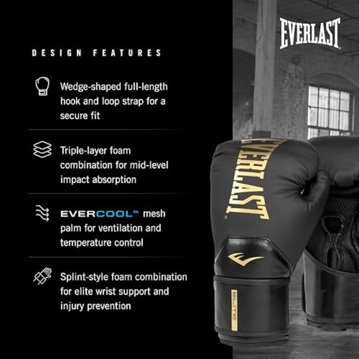 Жіночі боксерські рукавички Everlast Elite Prostyle для жінок