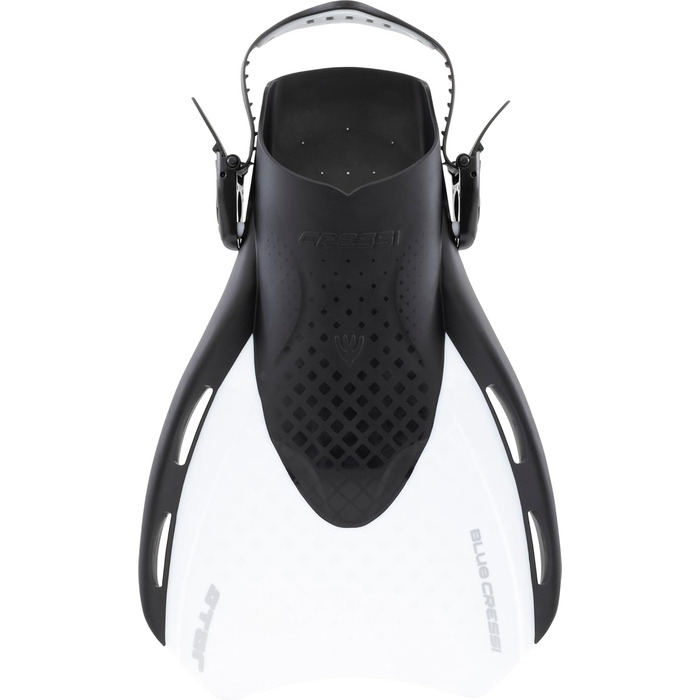 Ласти CRESSI Star Fins S/M (39-43) чорно-білі - для снорклінгу та плавання