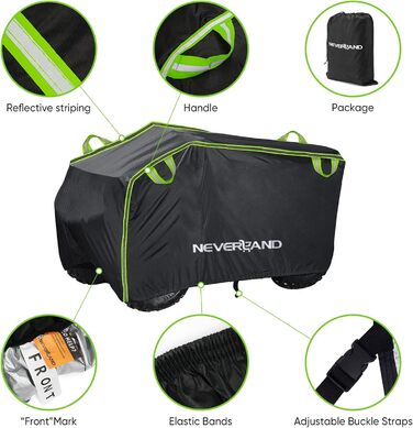 Водонепроникний чохол для квадроцикла NEVERLAND, XXXL, для Polaris, Yamaha, Honda, Coleman