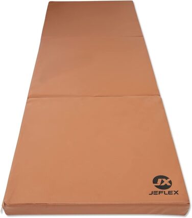 Складаний мат Jeflex 180×60×6 см для гімнастики, йоги та фітнесу, дитяча ігрова матраца, портативний, німецька якість