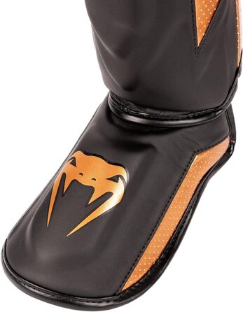 Захист гомілки Venum Elite Evo чорний/бронзовий, розмір L