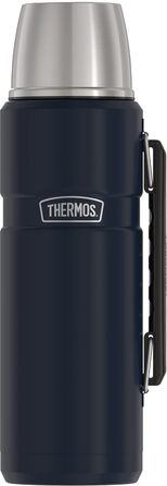 Термос Thermos SK2010 Stainless King 1,2 л, вакуумний, нержавіюча сталь, синій