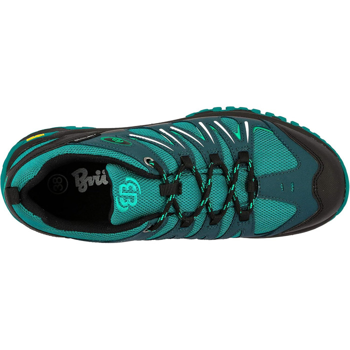 Черевики для хайкінгу Brütting для жінок, 39 EU, Petrol/Чорний