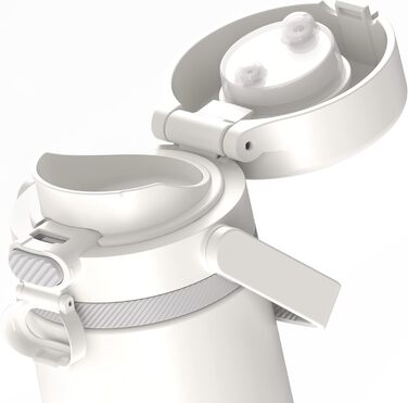 Термос-бутилка з нержавіючої сталі Thermos Alta Series, 473 мл, сіро-біла