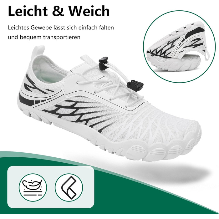 Жіночі шльопанці/сланці Saguaro для плавання та відпочинку, дихаючі, швидковисихаючі, широка передня частина, розмір 35-43, білі