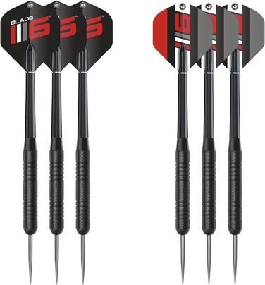 Професійна дартс-мішень WINMAU Blade 6 з шафкою, набір дартсів та аксесуари