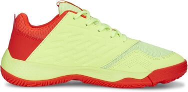 Дитячі гандбольні кросівки PUMA Accelerate Turbo Jr II (37 EU, жовто-червоний, чорний)