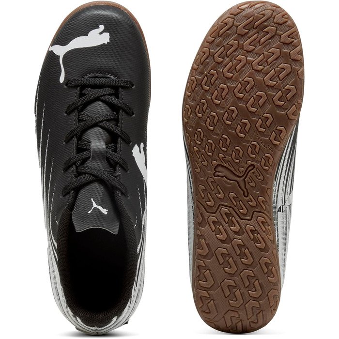Дитячі футбольні бутси PUMA ATTACANTO II IT JR, 36 EU, чорний/білий