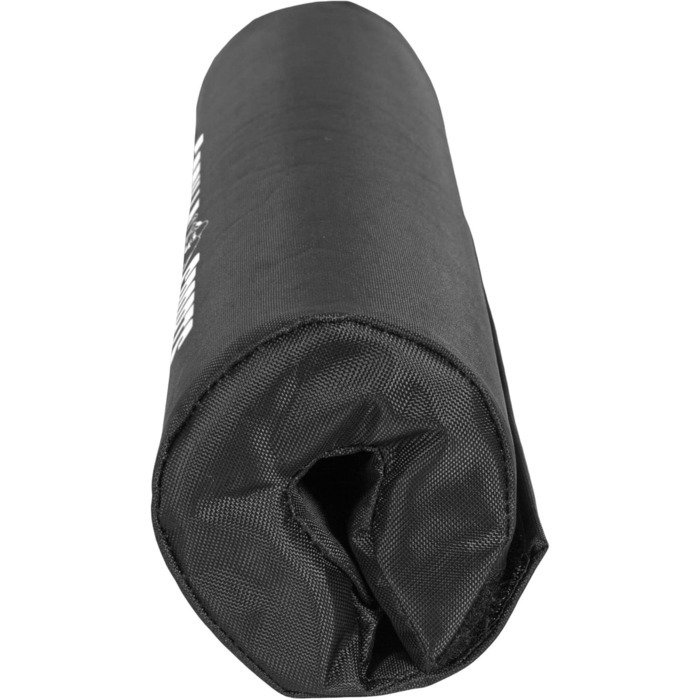 Олімпійський гриф GORILLA SPORTS 170 см з подушкою для шиї, 200 кг, хромований, насічка, діаметр 30 мм, з гвинтовими і пружинними замками — штанга для силових тренувань