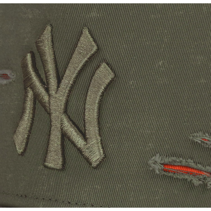 Кепка New Era Outdoor Patch Olive A-Frame з регулюванням, розмір універсальний (New York Yankees #36421)