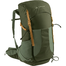 Туристичний рюкзак VAUDE Brenta 36+6 л водонепроникний з дощовиком, для жінок і чоловіків, комфортний трекінговий рюкзак з практичними відділеннями, колір Cedar Wood