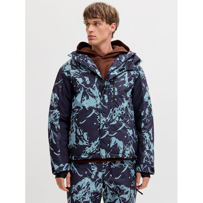 Куртка чоловіча JACK & JONES Shell-Jacke SKI AW25, розмір XL, мінерально-синій