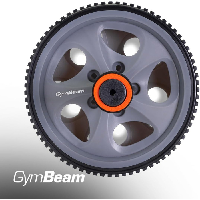 Ролер для пресу GymBeam - тренажер для м'язів живота, неслизькі ручки, для комплексних тренувань, ефективний фітнес-інвентар для дому, спортзалу та в дорогу