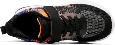 Дитячі спортивні кросівки для залу та вулиці, чорні (1-30 EU)