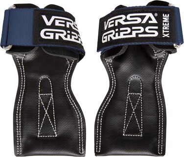 Versa Gripps® Xtreme Азурит S – Професійні спортивні лямки для важкої атлетики, США, альтернативні напульсники для тренувань