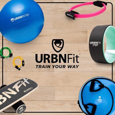 Набір для йоги URBNFit: 2 блоки з EVA-піни та ремінь, фіолетовий – аксесуари для йоги, пілатесу та медитації для початківців і досвідчених, з електронним гідом