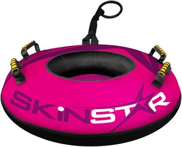 Сноутюбинг SkinStar Profi 70 см рожевий – надувні санки для снігу, шини для катання, тюбінг