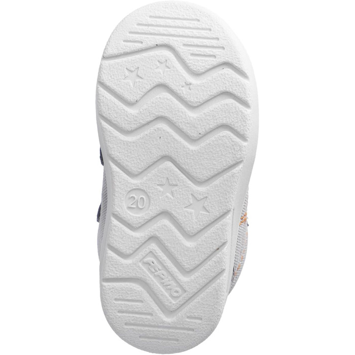 Чобітки RICOSTA для дівчаток та хлопчиків SAM, дитячі черевики для перших кроків, ширина: середня, змінна устілка, веганські, 26 EU, графіт, світло-сірий 460