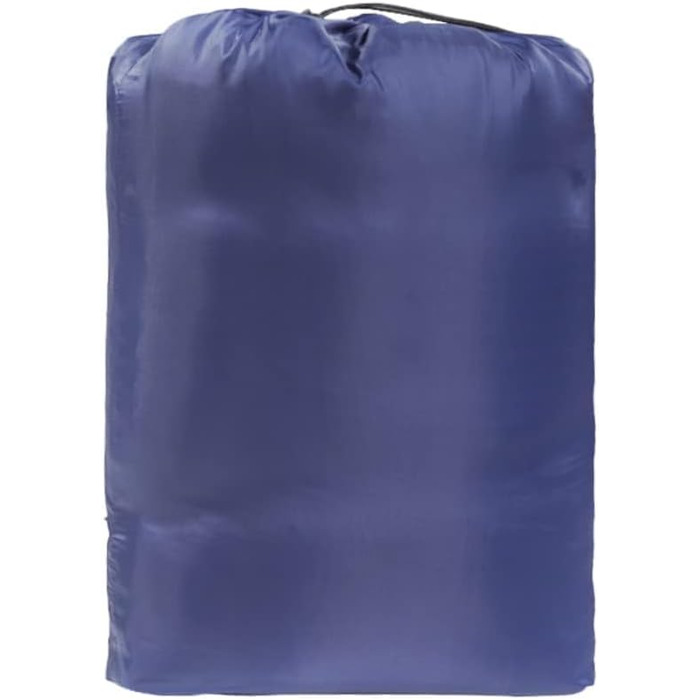 Спальний мішок Amazon Basics 4 сезони, для холодної та теплої погоди, для кемпінгу та піших прогулянок, прямокутний, блакитний