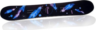 Сноуборд RAVEN Mia Black + Фіксуючі кріплення Fastec FT360 150 см + Fastec Fuchsia M