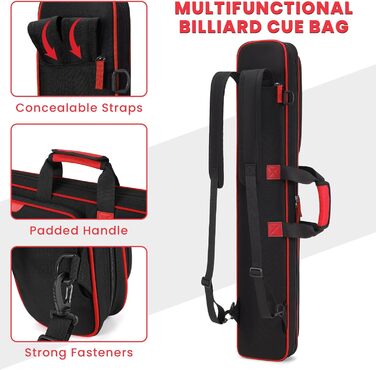 Чохол для кілків BOSSTIN для більярду, 3x4 / 5x5, м'який, з підкладкою, аксесуари для більярду