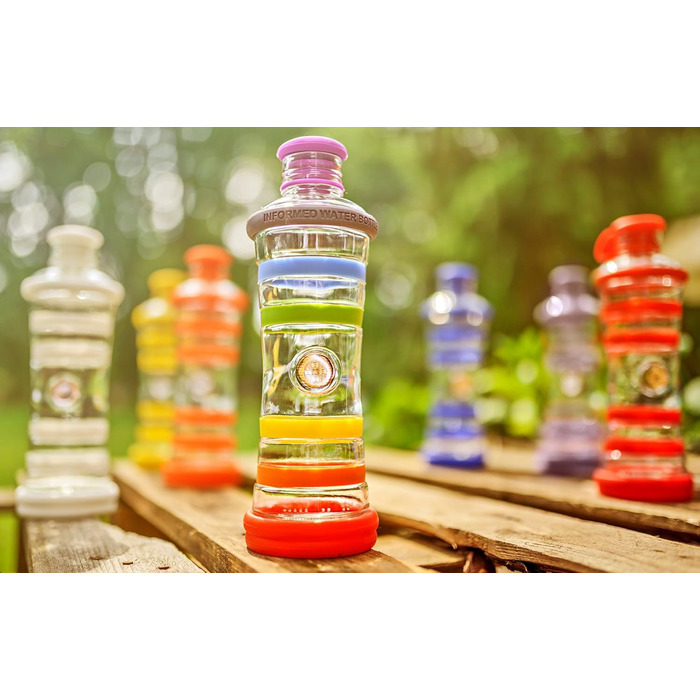 Пляшка для води i9 Chakra для йоги, багаторазова
