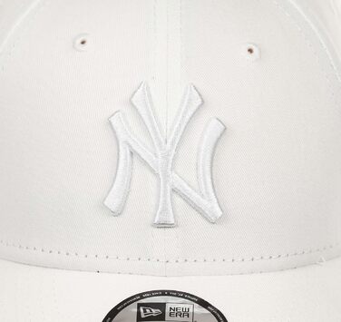 Кепка New Era New York Yankees MLB League Essential 9Forty біла, універсальний розмір