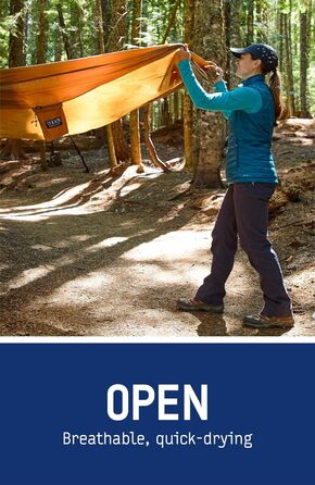 Гамак для кемпінгу ENO DoubleNest, 1-2 особи, спеціальне видання Khaki/Olive