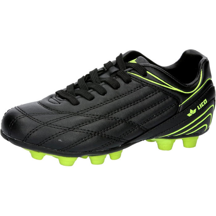 Дитячі футбольні бутси Lico Soccer Champ, 36 EU, чорний/лимонний