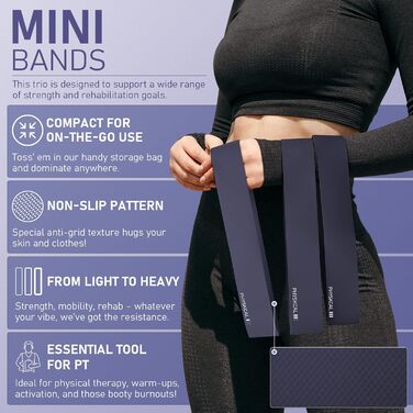 Набір для пілатесу: кільце 38 см, м'яч, стрічки опору (3x, 2x) та килимок для фітнесу. Колір: морська хвиля