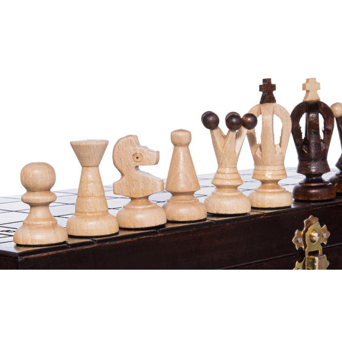 Набір 3-в-1: Шахи, Нарди, Триктрак (35 см) Chesscheck