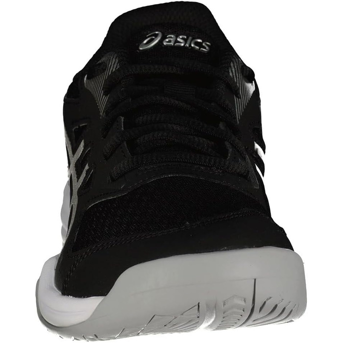 Волейбольне взуття ASICS Upcourt 5 для жінок, білий, бірюзовий, 40 EU (44.5 EU, чорний, чисте срібло)