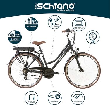 Електровелосипед F.lli Schiano E-Ride 28