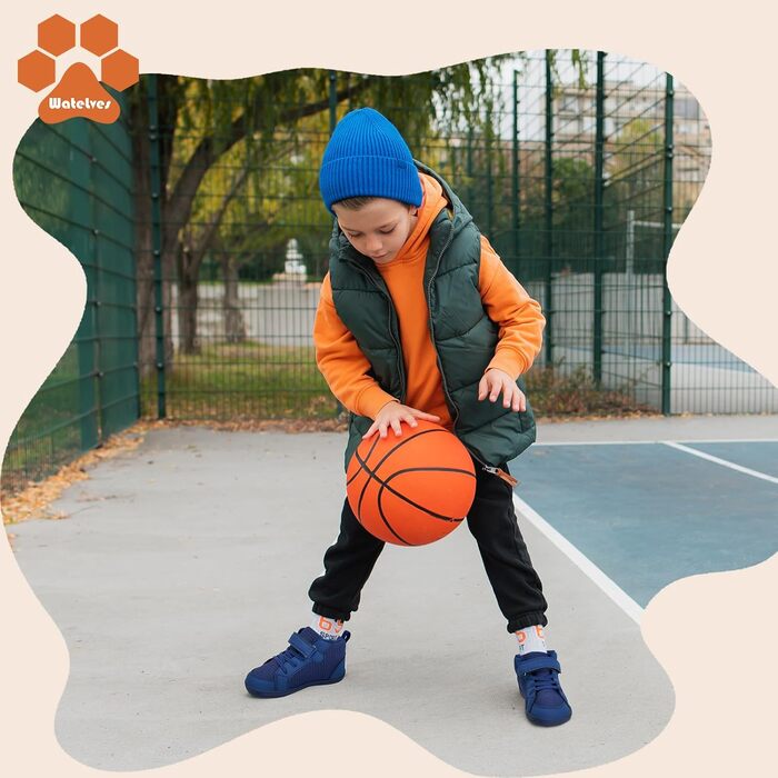 Дитячі зимові ботинки для хатнього взуття без шкарпеток Kinder - блакитні, розмір 30