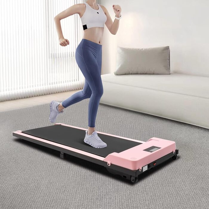 Бігова доріжка Walking Pad 2 в 1 для дому та офісу з дистанційним керуванням і LCD-дисплеєм