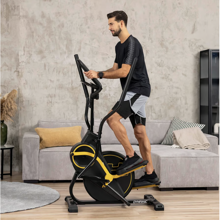 Орбітрек магнітний Hop-Sport HS-450B Dynamic чорно-жовтий