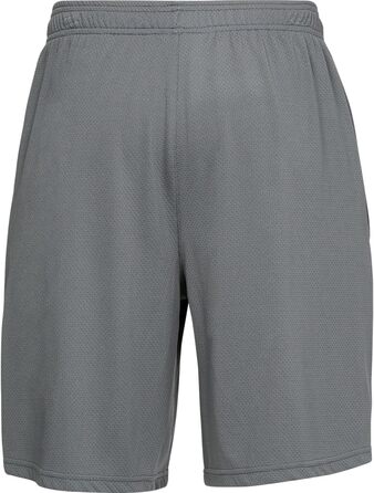 Чоловічі спортивні шорти Under Armour UA Tech Mesh дихаючі з кишенями, вільний крій, Pitch Gray, розмір XS