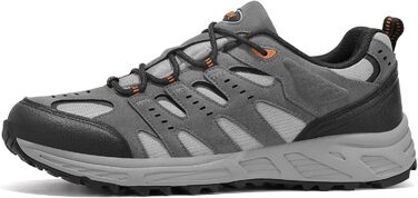 Черевики для трекінгу Kricely чоловічі, туристичні черевики, Outdoor, черевики для хайкінгу, спортивні черевики для трекінгу та походів (сірий, 40 EU)