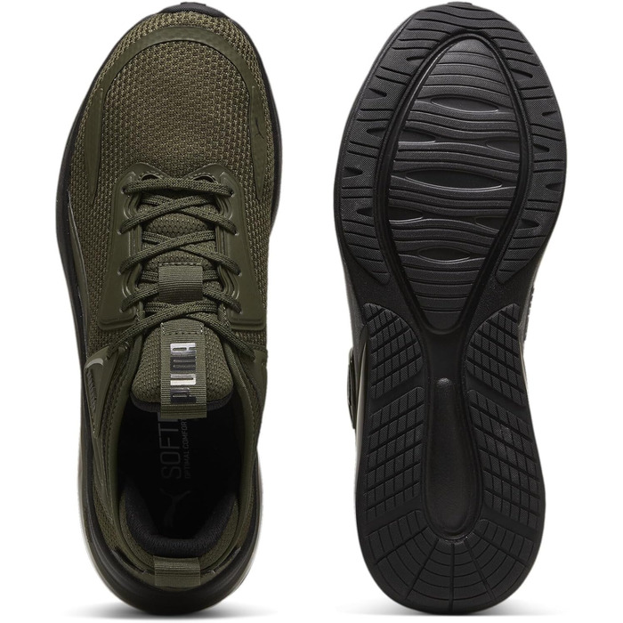 Кросівки для бігу PUMA Cell ThrillRoad - унісекс, розмір 40.5 EU, темно-оливковий/чорний Puma