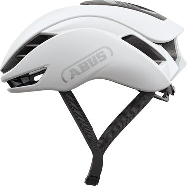 ABUS Шолом для шосейної їзди Gamechanger 2.0 - Аерошолом преміум-класу, білий (polar white), розмір L (57-61 см)