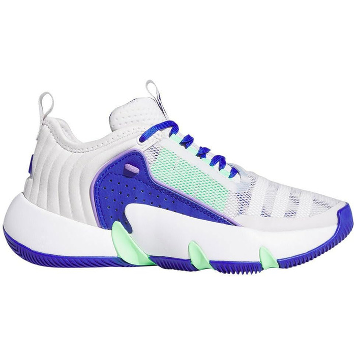 Кросівки баскетбольні adidas Trae Unlimited (34 EU, сірий, білий, синій)