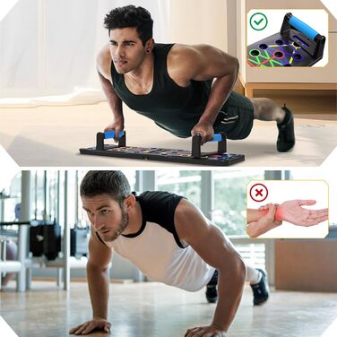 Flintronic Тренажер для віджимань 28 в 1: Фитнес-дошка для всього тіла, компактна та портативна