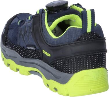 Дитячі трекінгові черевики CMP Kiruna FITGO WP, розмір 37 EU, синьо-жовтий флуоресцентний
