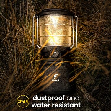 LED Ліхтар для кемпінгу BigBoy 1300 Lumen, IP64, регулювання яскравості, змінна колірна температура, акумуляторний, зелений