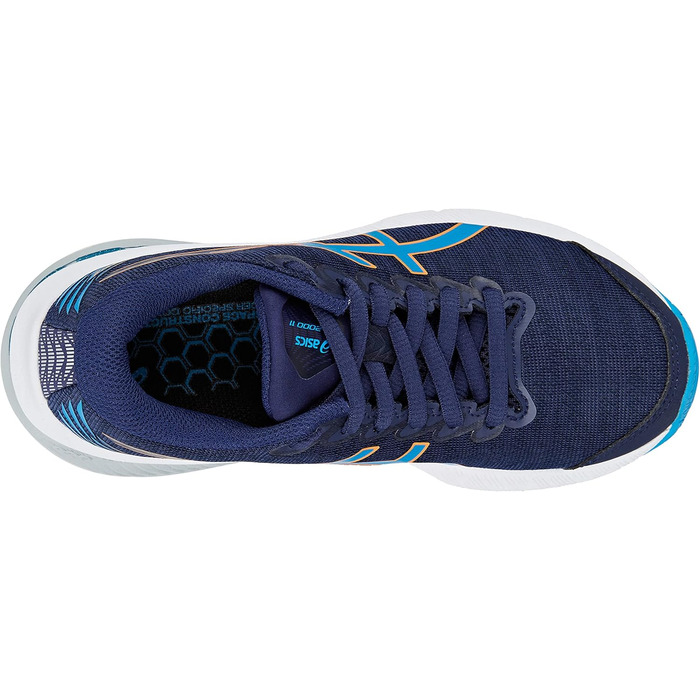 Дитячі кросівки для бігу ASICS, 35 EU, темно-синій колір