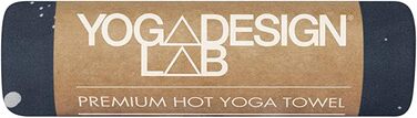 Рушник для йоги Hot Yoga від Yoga Design Lab | Нековзкий, легкий, з переробленої мікрофібри, швидковисихаючий, для гарячої йоги, спорту, подорожей (Celestial)