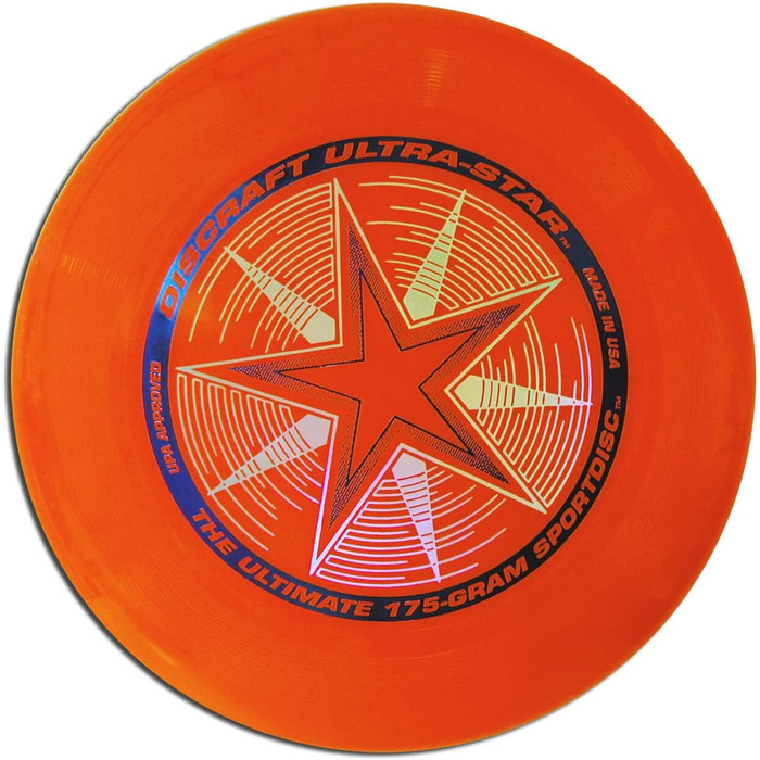 Фрісбі Discraft Ultra-Star Sport 175 г Чорний - професійний диск для гри