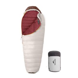 Спальник Naturehike Snowbird Entendaunen (Хакі) - професійний спальник-мумія для кемпінгу, 400г, унісекс, дорослий