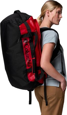 Спортивна сумка Columbia Landroamer 60L унісекс, червона з чорним (Mountain Red/Black)