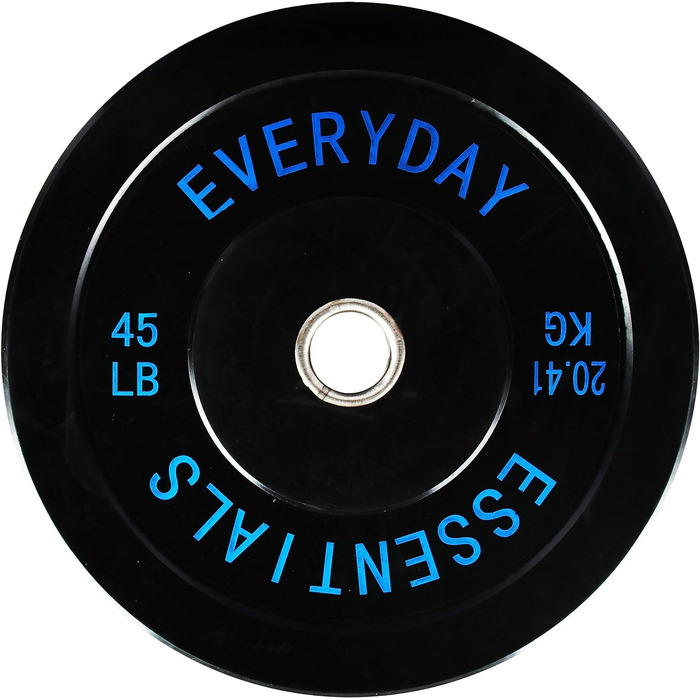 Олімпійський диск Everyday Essentials 20,4 кг з сталевою втулкою, кольоровий